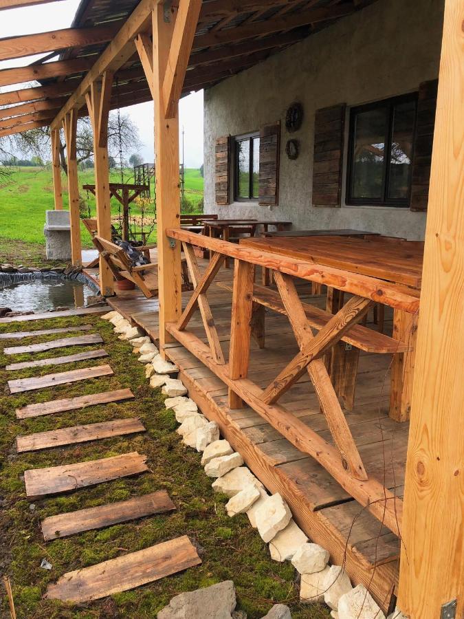 Agroturystyka "Pod Bluszczem" Krasnobród Exterior foto